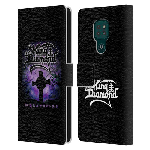 King Diamond Poster Graveyard Album Leather Book Wallet Case Cover For Motorola Moto G9 Play