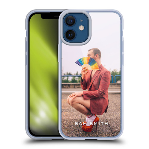 Sam Smith Art Rainbow Fan Soft Gel Case for Apple iPhone 12 Mini