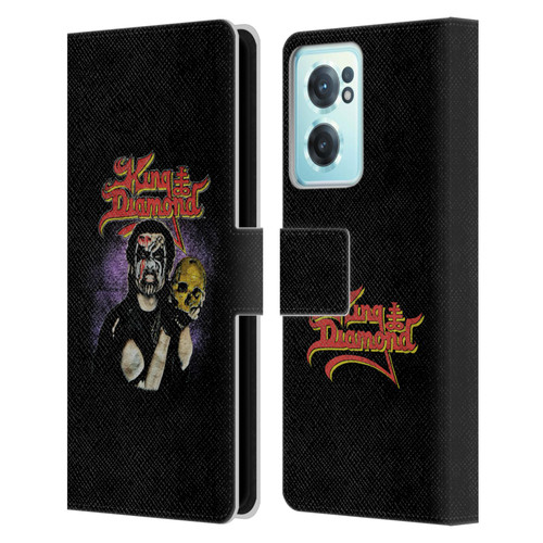 King Diamond Poster Conspiracy Tour 1989 Leather Book Wallet Case Cover For OnePlus Nord CE 2 5G
