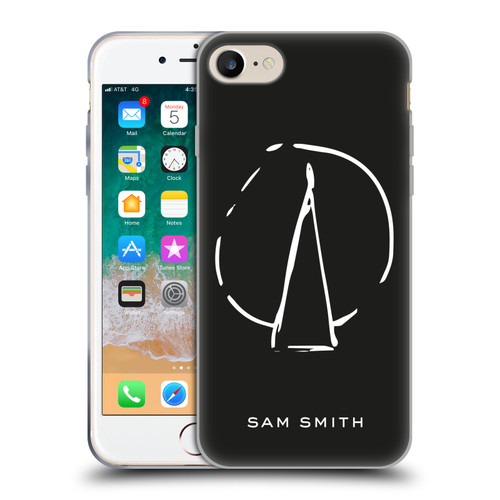 Sam Smith Art Wedge Soft Gel Case for Apple iPhone 7 / 8 / SE 2020 & 2022