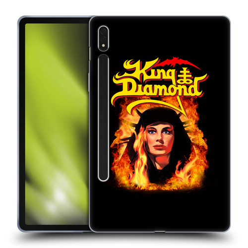 King Diamond Poster Fatal Portrait 2 Soft Gel Case for Samsung Galaxy Tab S8