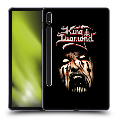 King Diamond Poster Puppet Master Face Soft Gel Case for Samsung Galaxy Tab S8