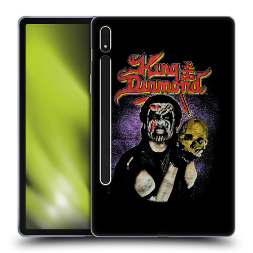 King Diamond Poster Conspiracy Tour 1989 Soft Gel Case for Samsung Galaxy Tab S8