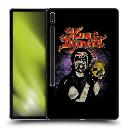 King Diamond Poster Conspiracy Tour 1989 Soft Gel Case for Samsung Galaxy Tab S8 Plus