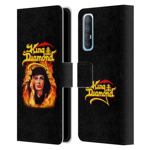 King Diamond Poster Fatal Portrait 2 Leather Book Wallet Case Cover For OPPO Find X2 Neo 5G