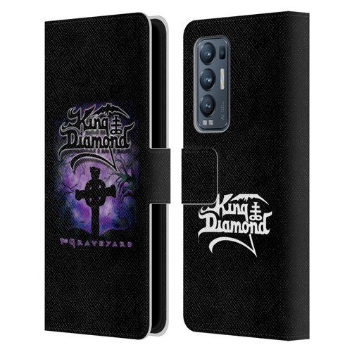 King Diamond Poster Graveyard Album Leather Book Wallet Case Cover For OPPO Find X3 Neo / Reno5 Pro+ 5G