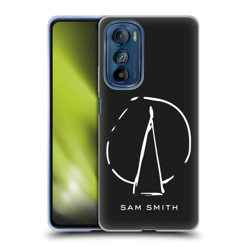 Sam Smith Art Wedge Soft Gel Case for Motorola Edge 30