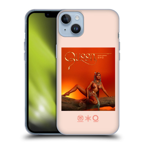 Nicki Minaj Album Queen Soft Gel Case for Apple iPhone 14 Plus