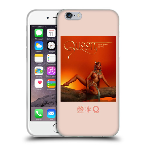 Nicki Minaj Album Queen Soft Gel Case for Apple iPhone 6 / iPhone 6s