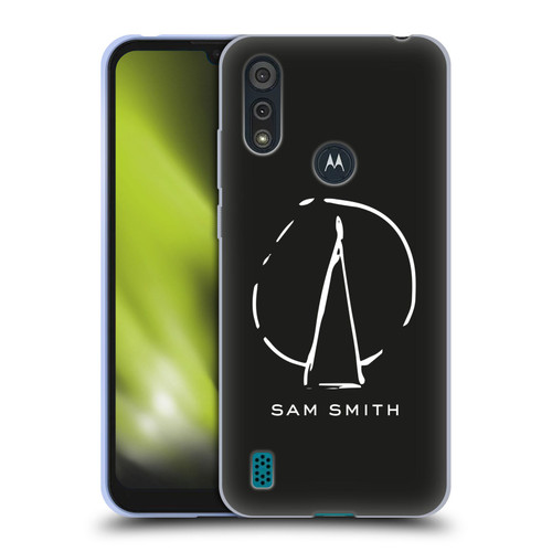 Sam Smith Art Wedge Soft Gel Case for Motorola Moto E6s (2020)