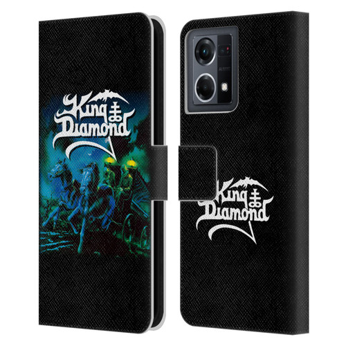 King Diamond Poster Abigail Album Leather Book Wallet Case Cover For OPPO Reno8 4G