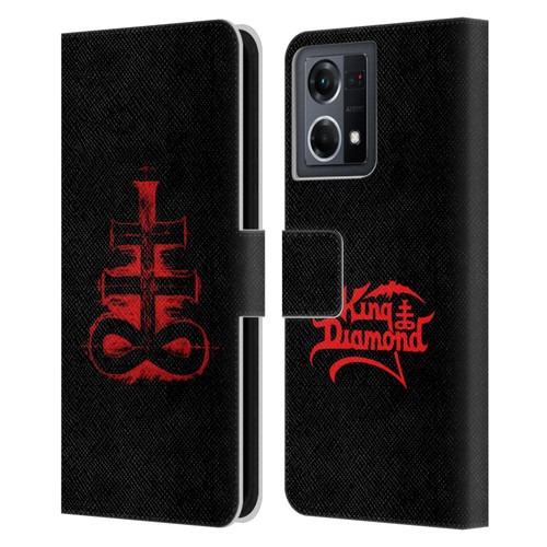 King Diamond Poster Fatal Portrait Leather Book Wallet Case Cover For OPPO Reno8 4G