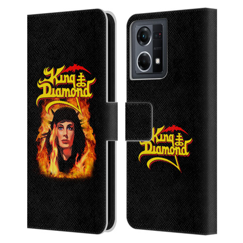 King Diamond Poster Fatal Portrait 2 Leather Book Wallet Case Cover For OPPO Reno8 4G