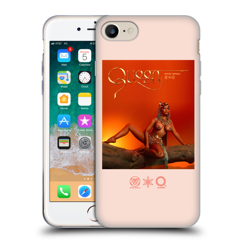 Nicki Minaj Album Queen Soft Gel Case for Apple iPhone 7 / 8 / SE 2020 & 2022