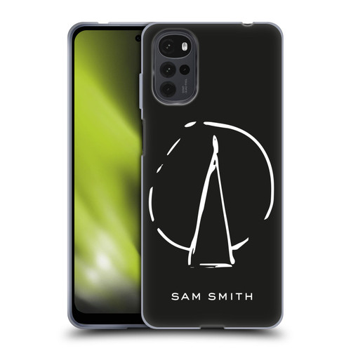 Sam Smith Art Wedge Soft Gel Case for Motorola Moto G22