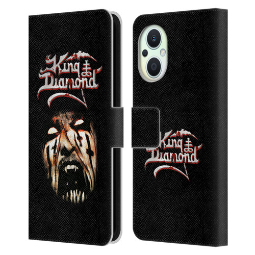 King Diamond Poster Puppet Master Face Leather Book Wallet Case Cover For OPPO Reno8 Lite