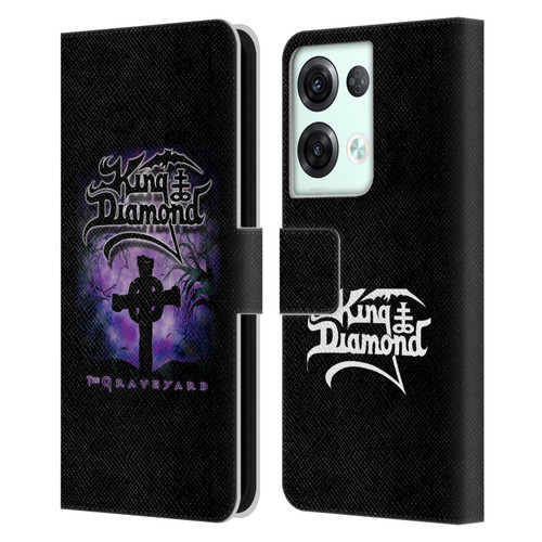 King Diamond Poster Graveyard Album Leather Book Wallet Case Cover For OPPO Reno8 Pro