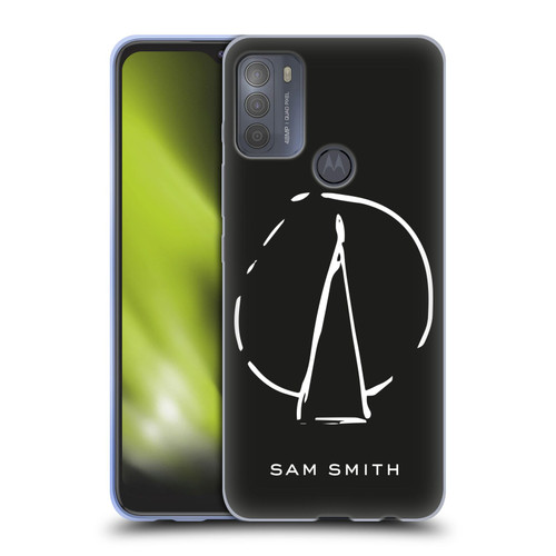 Sam Smith Art Wedge Soft Gel Case for Motorola Moto G50