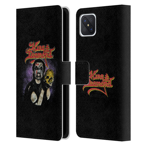King Diamond Poster Conspiracy Tour 1989 Leather Book Wallet Case Cover For OPPO Reno4 Z 5G