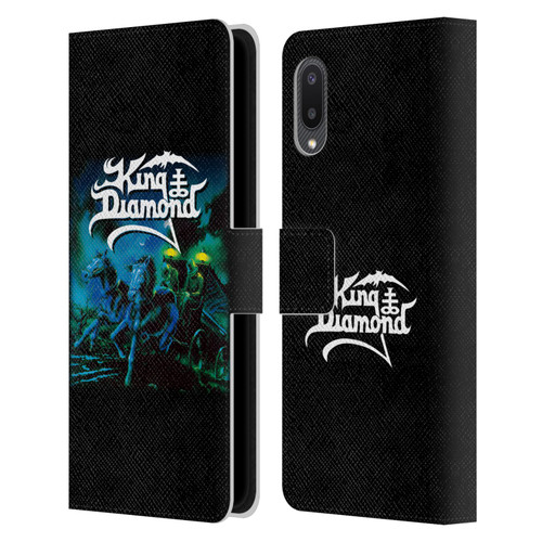 King Diamond Poster Abigail Album Leather Book Wallet Case Cover For Samsung Galaxy A02/M02 (2021)