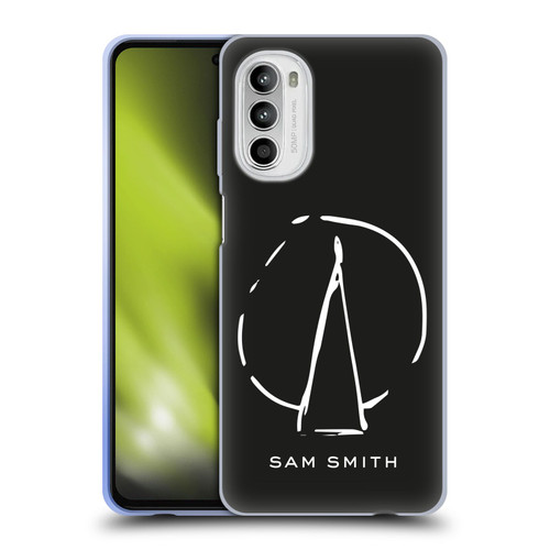 Sam Smith Art Wedge Soft Gel Case for Motorola Moto G52
