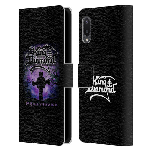 King Diamond Poster Graveyard Album Leather Book Wallet Case Cover For Samsung Galaxy A02/M02 (2021)