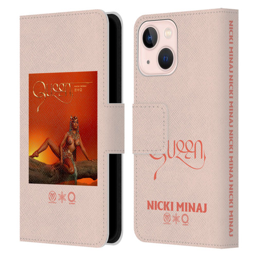 Nicki Minaj Album Queen Leather Book Wallet Case Cover For Apple iPhone 13 Mini