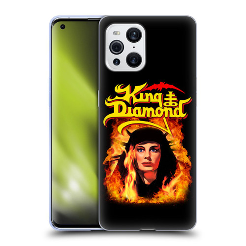 King Diamond Poster Fatal Portrait 2 Soft Gel Case for OPPO Find X3 / Pro