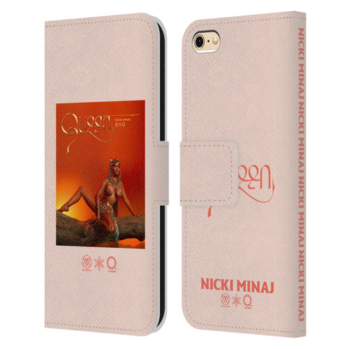 Nicki Minaj Album Queen Leather Book Wallet Case Cover For Apple iPhone 6 / iPhone 6s