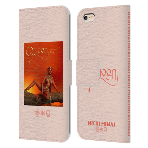 Nicki Minaj Album Queen Leather Book Wallet Case Cover For Apple iPhone 6 Plus / iPhone 6s Plus