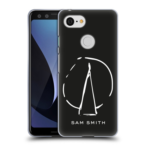Sam Smith Art Wedge Soft Gel Case for Google Pixel 3