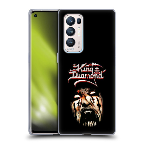 King Diamond Poster Puppet Master Face Soft Gel Case for OPPO Find X3 Neo / Reno5 Pro+ 5G