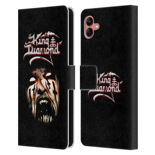 King Diamond Poster Puppet Master Face Leather Book Wallet Case Cover For Samsung Galaxy A04 (2022)