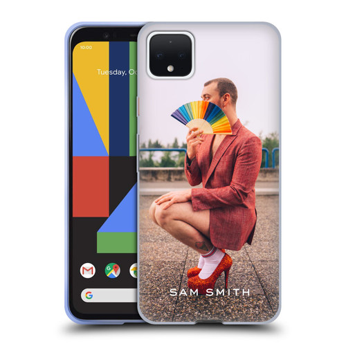 Sam Smith Art Rainbow Fan Soft Gel Case for Google Pixel 4 XL