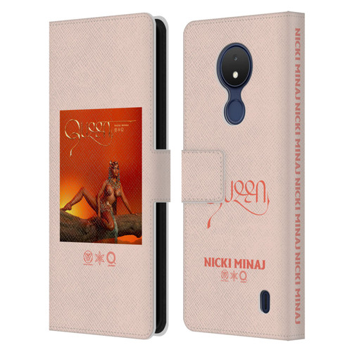 Nicki Minaj Album Queen Leather Book Wallet Case Cover For Nokia C21