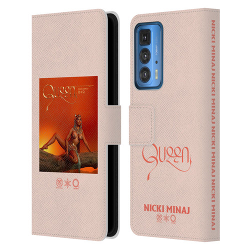 Nicki Minaj Album Queen Leather Book Wallet Case Cover For Motorola Edge 20 Pro