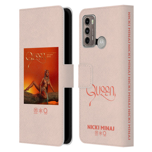 Nicki Minaj Album Queen Leather Book Wallet Case Cover For Motorola Moto G60 / Moto G40 Fusion