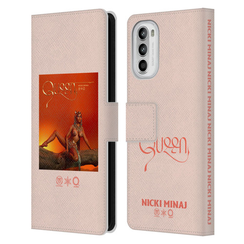 Nicki Minaj Album Queen Leather Book Wallet Case Cover For Motorola Moto G52