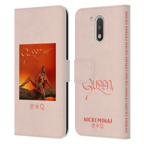 Nicki Minaj Album Queen Leather Book Wallet Case Cover For Motorola Moto G41