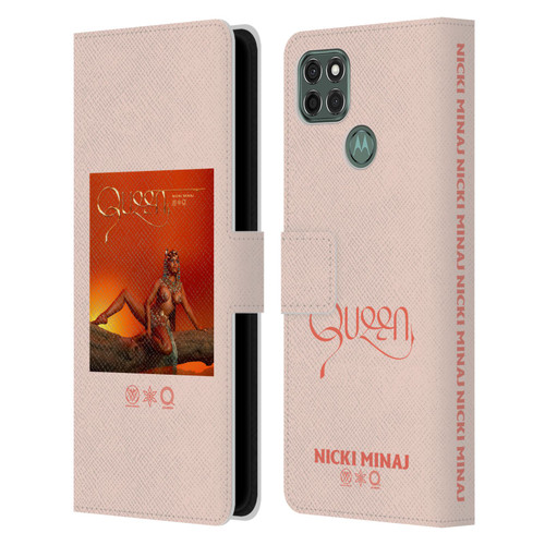 Nicki Minaj Album Queen Leather Book Wallet Case Cover For Motorola Moto G9 Power