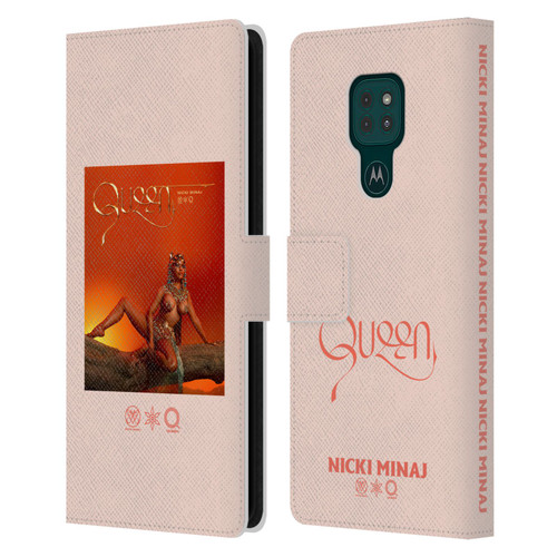 Nicki Minaj Album Queen Leather Book Wallet Case Cover For Motorola Moto G9 Play