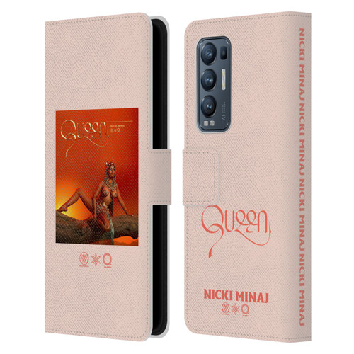 Nicki Minaj Album Queen Leather Book Wallet Case Cover For OPPO Find X3 Neo / Reno5 Pro+ 5G