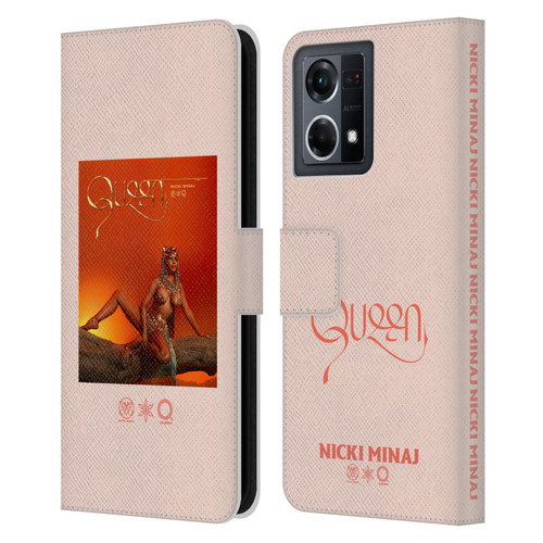 Nicki Minaj Album Queen Leather Book Wallet Case Cover For OPPO Reno8 4G