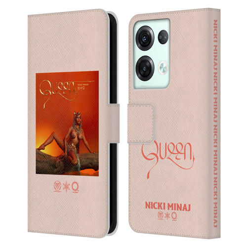 Nicki Minaj Album Queen Leather Book Wallet Case Cover For OPPO Reno8 Pro