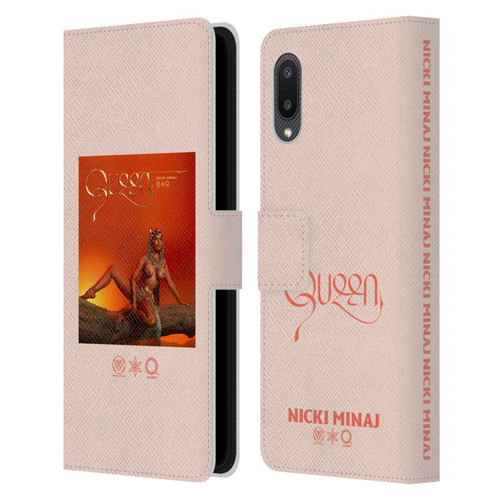Nicki Minaj Album Queen Leather Book Wallet Case Cover For Samsung Galaxy A02/M02 (2021)