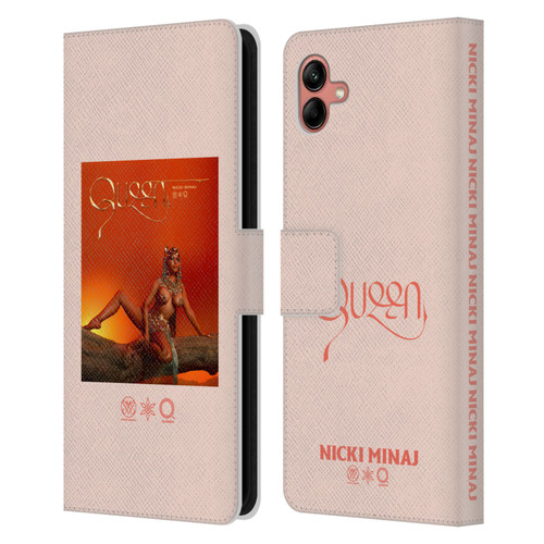 Nicki Minaj Album Queen Leather Book Wallet Case Cover For Samsung Galaxy A04 (2022)
