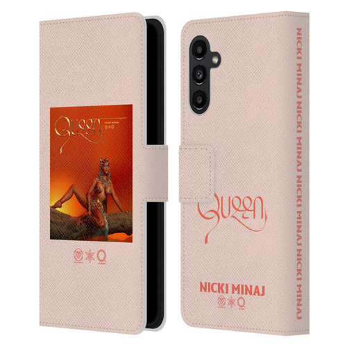 Nicki Minaj Album Queen Leather Book Wallet Case Cover For Samsung Galaxy A13 5G (2021)