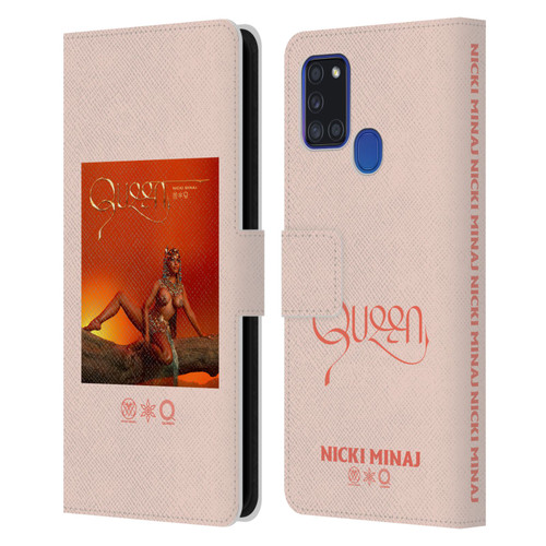 Nicki Minaj Album Queen Leather Book Wallet Case Cover For Samsung Galaxy A21s (2020)