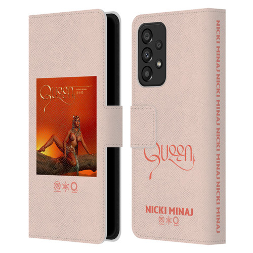 Nicki Minaj Album Queen Leather Book Wallet Case Cover For Samsung Galaxy A33 5G (2022)