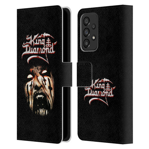 King Diamond Poster Puppet Master Face Leather Book Wallet Case Cover For Samsung Galaxy A33 5G (2022)